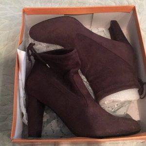 Dark Grey booties